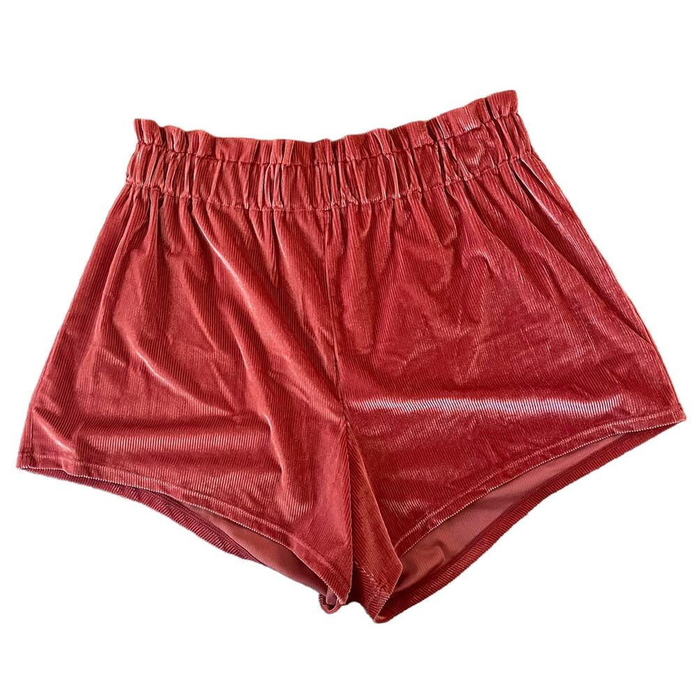 Onia Women's High Waisted Corduroy Shorts Size Large New Without Tags